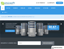 Tablet Screenshot of amilsoft.net